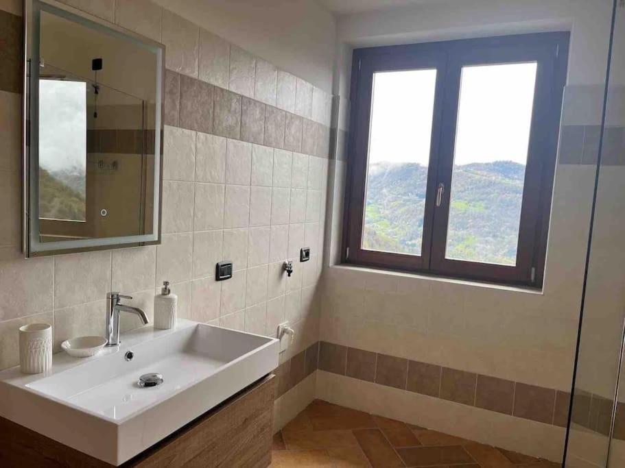 דירות Costa di Serina Casa Con Vista מראה חיצוני תמונה